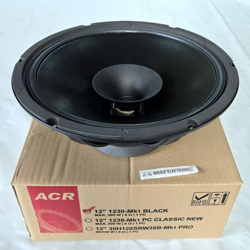 Speaker 12 inch ACR 1230 Black