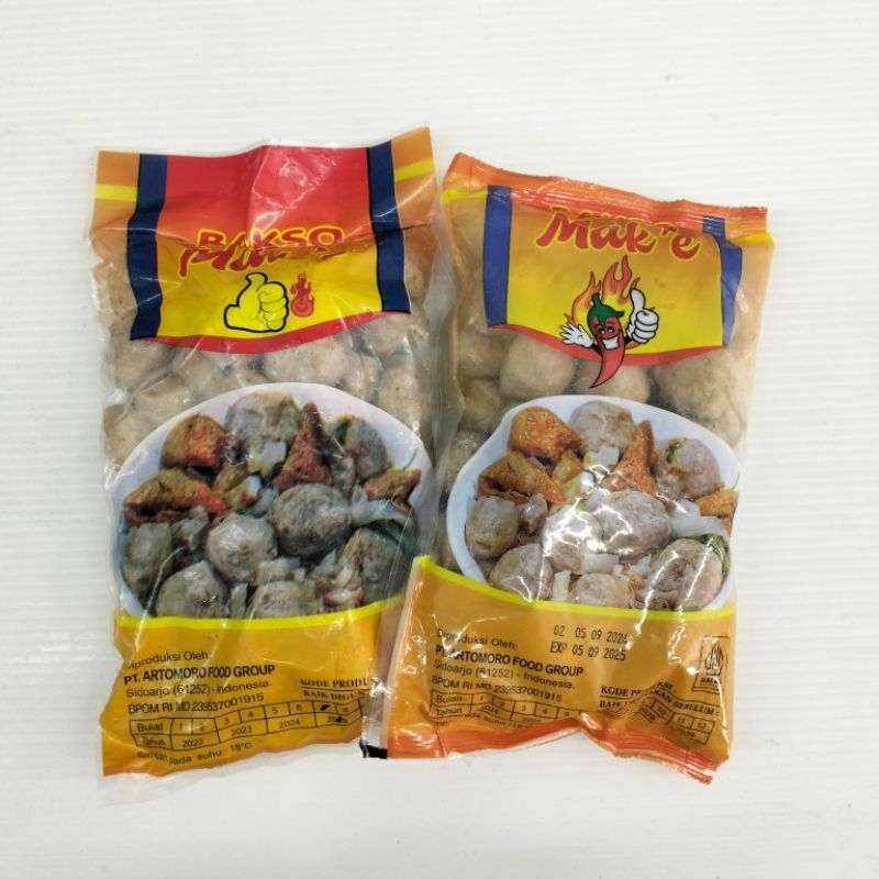 

MAK'E Bakso Sapi PEDAS Super isi 50