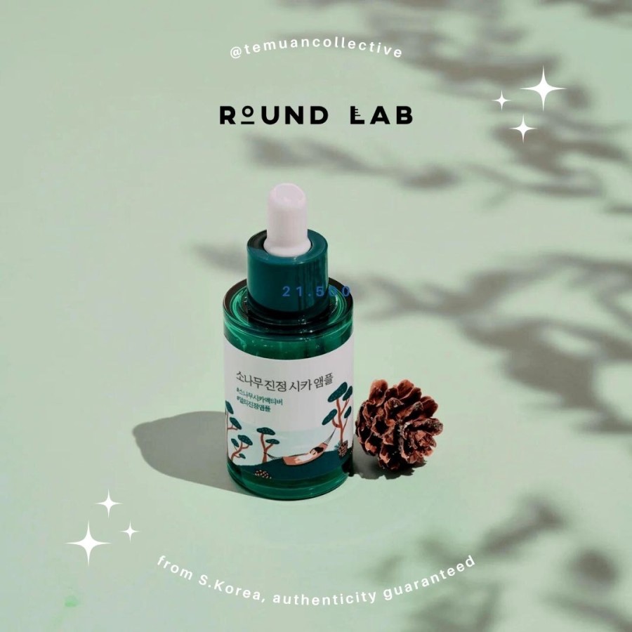 RoundLab Pine Calming Cica Ampoule - Serum Skin Barrier Round Lab