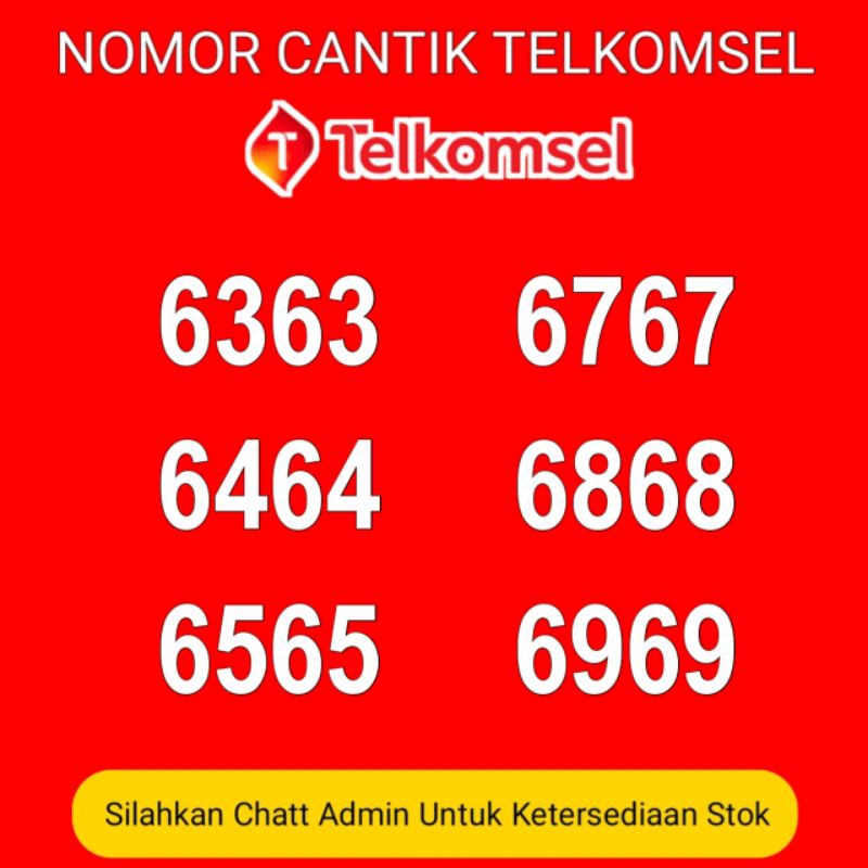PERDANA NOMOR CANTIK SIMPATI TELKOMSEL UJUNG 6868 6969