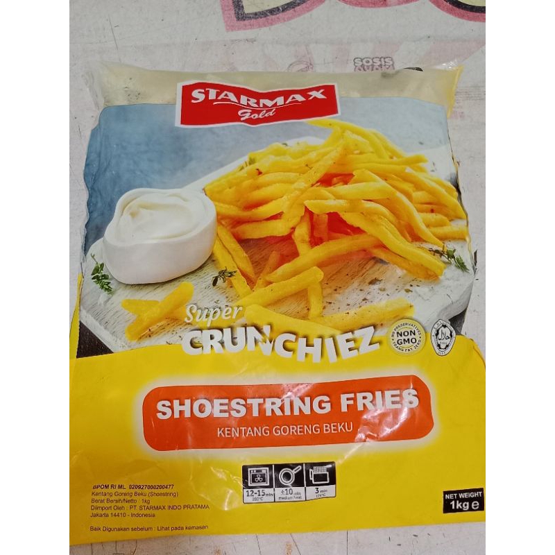 

kentang shoestring starmax gold 1 kg