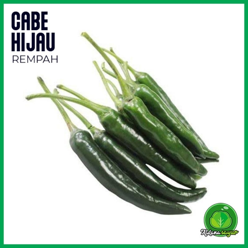 

Cabe Hijau aldana sayur garut 250gr