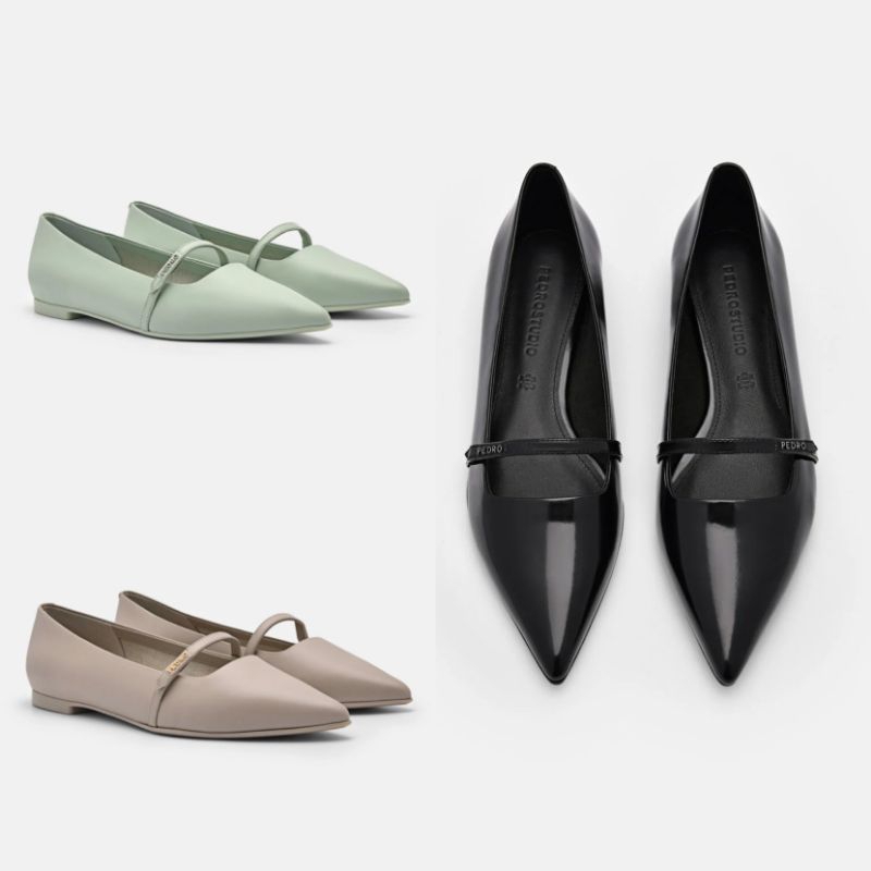 Sepatu PEDRO Amerie Ballerina Flat Shoes