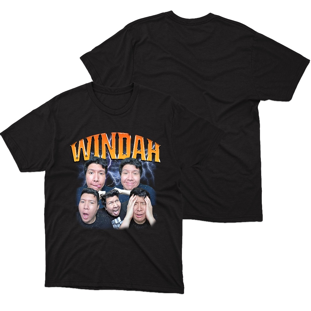 Kaos Windah Basudara - Bang Windah - Kaos Bootleg - Unisex Pria Wanita