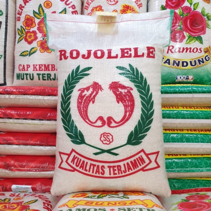 

BERAS ROJOLELE KUALITAS TERJAMIN 25KG 20KG 10KG 5KG