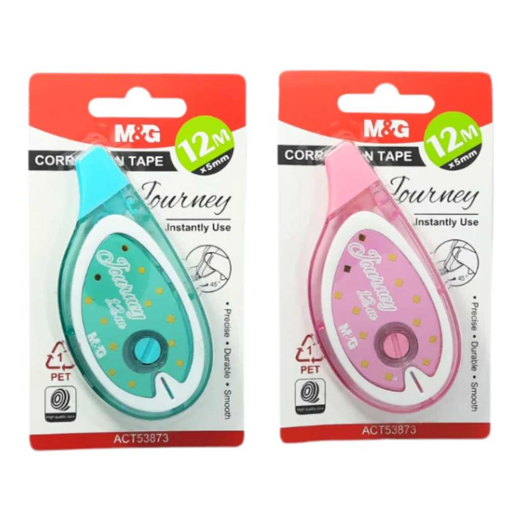 

M&G - Correction Tape Anak Sekolah / Tip Ex Kertas Pita Koreksi 12M Warna Random ACT53873
