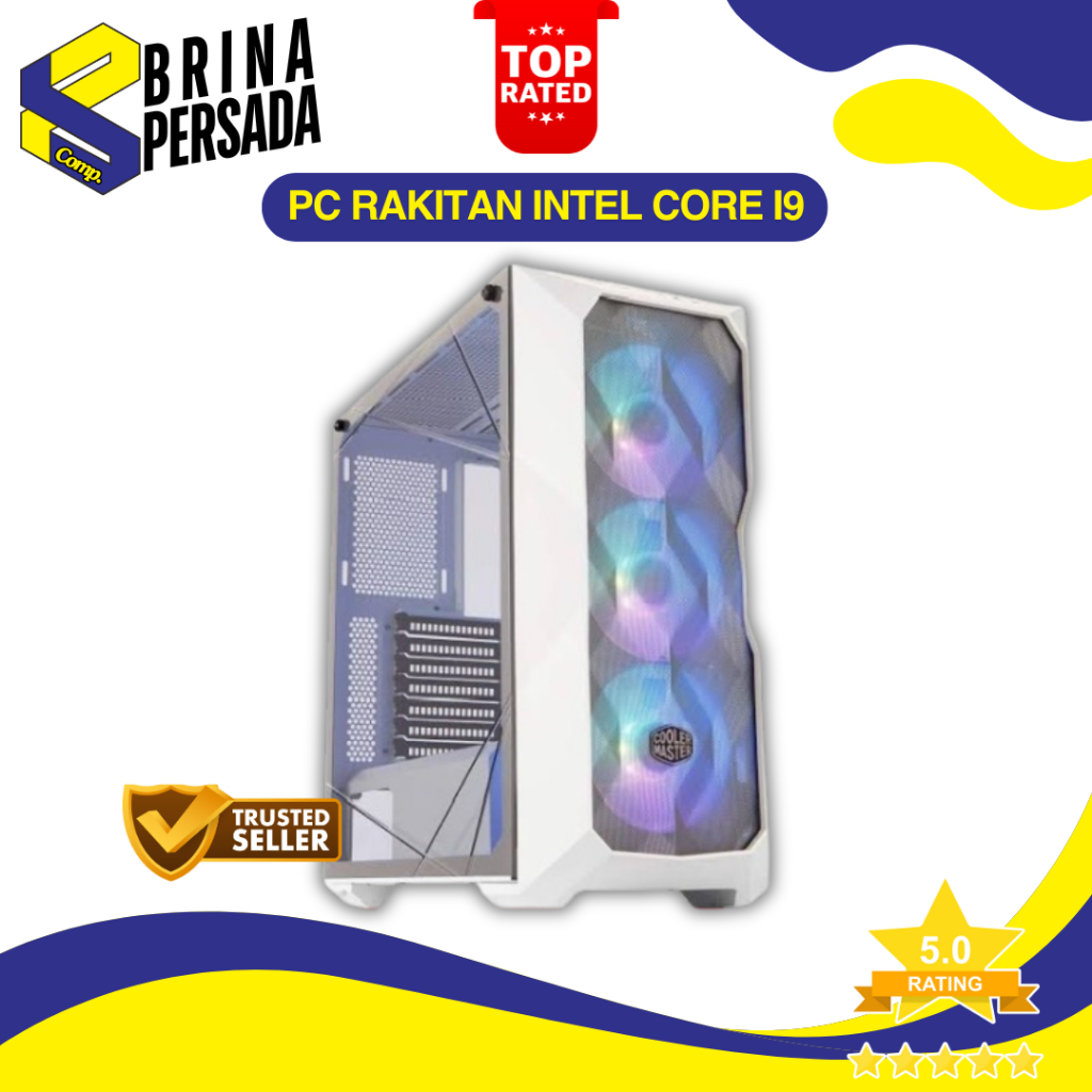 PC Rakitan Intel Core i9 Khusus Desain, Editing, Dan Gaming
