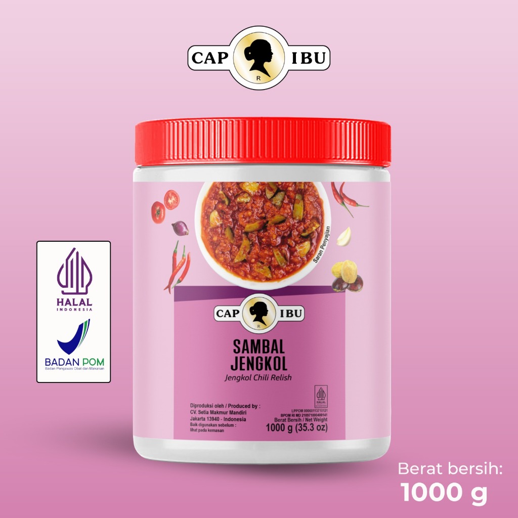 

CAP IBU Sambal Jengkol Kemasan Pot