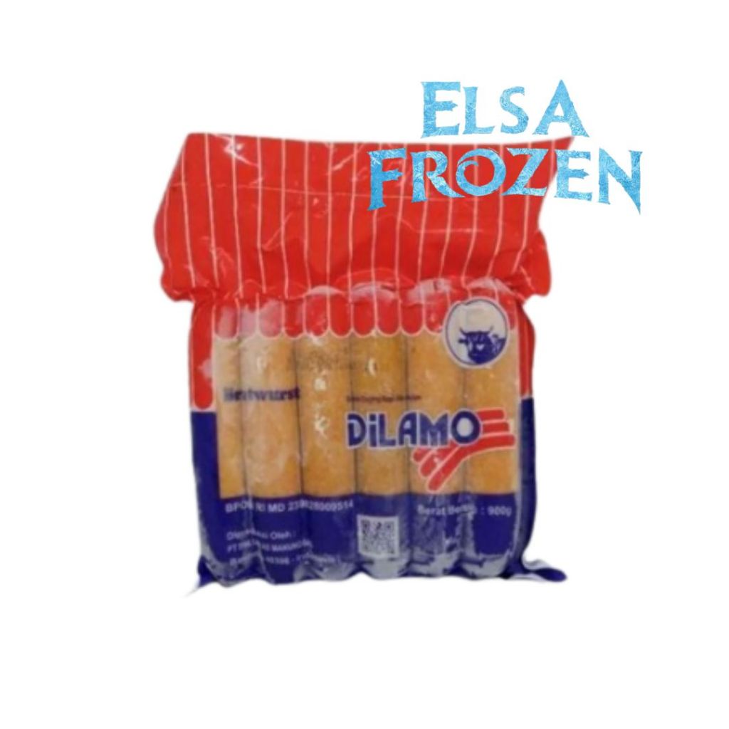 

DILAMO BEEF BRATWURST 900GR SOSIS SAPI DAN AYAM