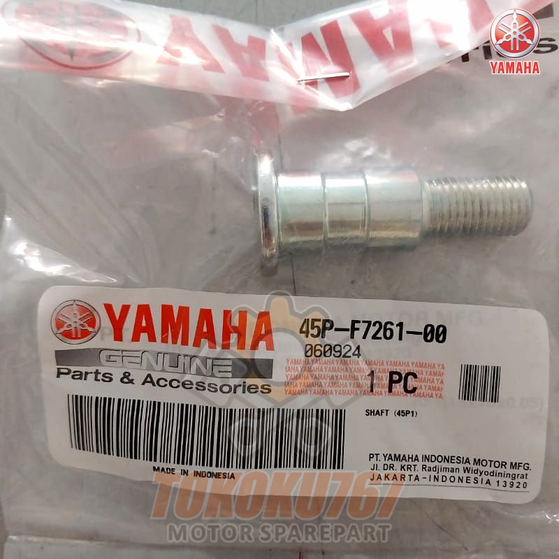 Shaft as baut pedal rem BYSON, R25 - Kode Part: 45P-F7261-00