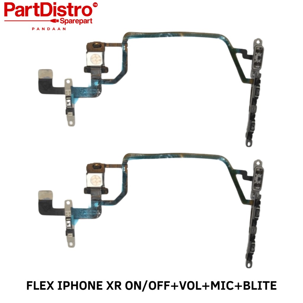 FLEXIBEL IPHONE XR ON/OFF+VOL+MIC+BLITE