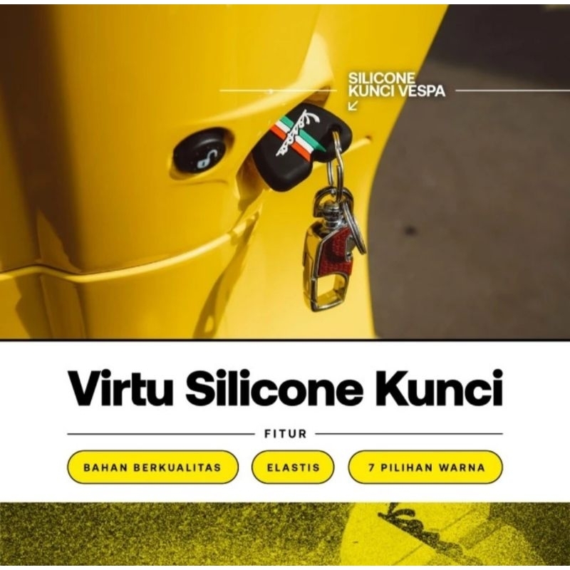 Silicone / Cover / Condom Kunci Vespa Sprint Primavera