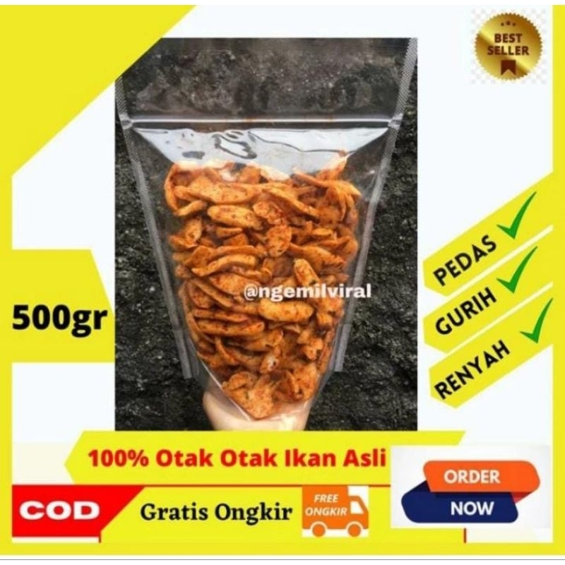 

CEMILAN OTAK OTAK IKAN TENGGIRI PEDAS MANIS DAUN JERUK DAN ORIGINAL