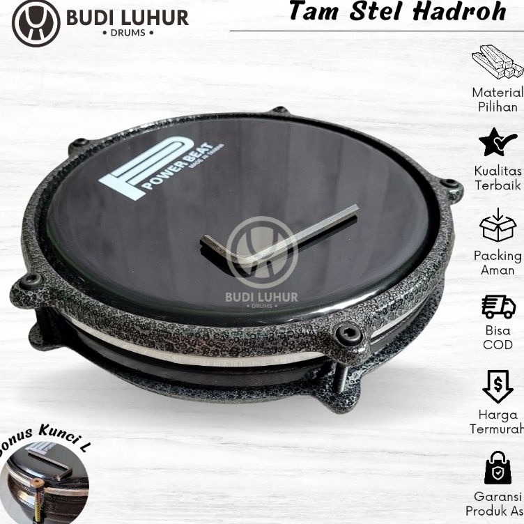 Grosir Irit Tam Tung Hadroh Keprak Hadroh Tam Mika 8 Inch Tam Donat Tam Steel