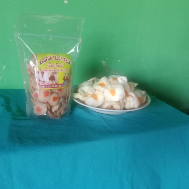 

Krupuk Telor Asin Khas Brebes