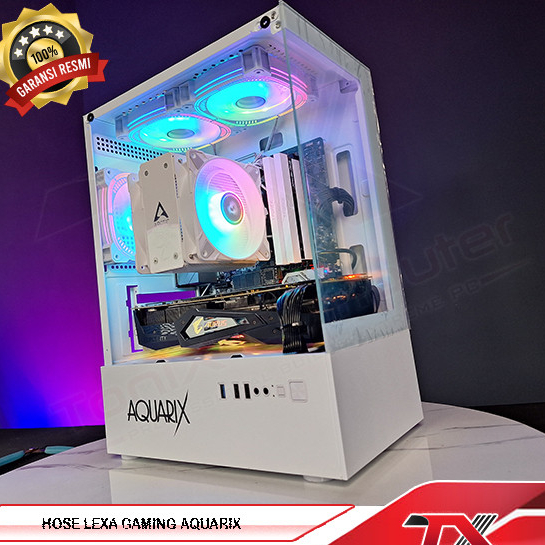 HOSE LEXA GAMING AQUARIX | Casing PC Gaming | Gaming PC Case | Casing PC