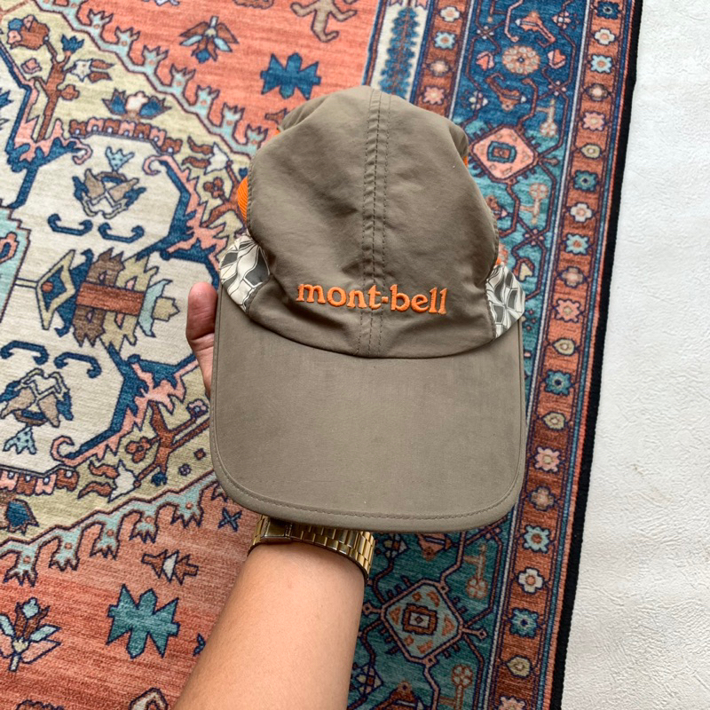 Montbell Caps Logo Bordir