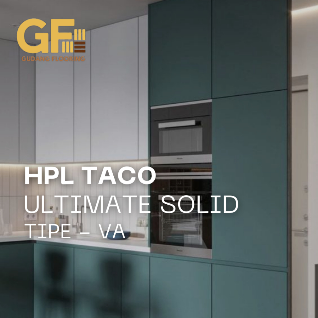 HPL Taco Ultimate Solid Tipe - VA / Pelapis meja Furniture HPL kayu Triplek Berkualitas