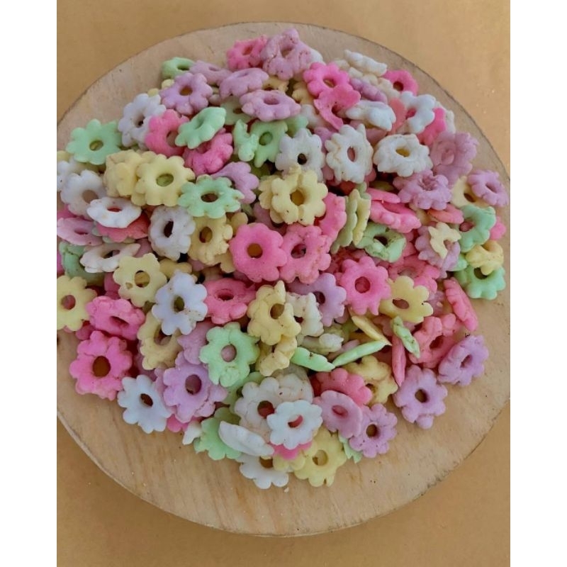 

Lezatoz_Genz Pilus Sakura Warna Warni Ajisan 250Gram Snack Jadul Kembang Ribut Rainbow