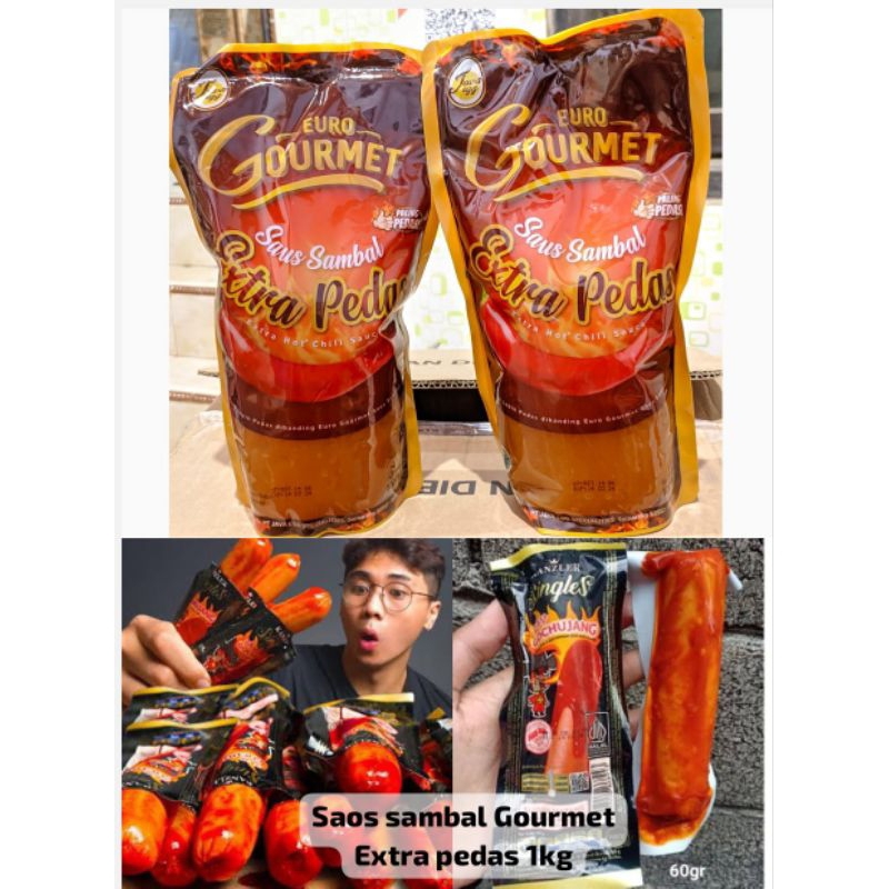 

saus sambal GORMET extra pedas GOCUJANG 1kg
