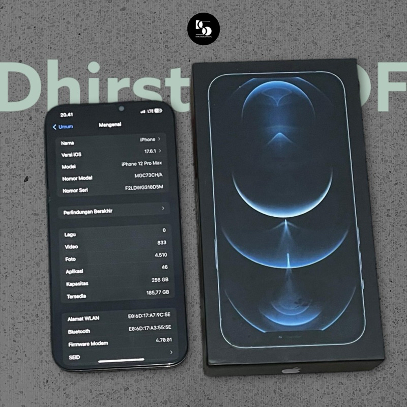 Iphone 12 Pro Max 6/256GB Inter Second