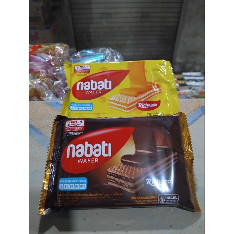 

NABATI WAFER 37 GRAM (PER PACK ISI 5 PCS)