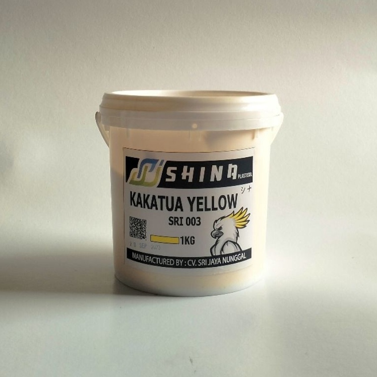 

KODE K76F Tinta Plastisol SHINA Kakatua Kuning