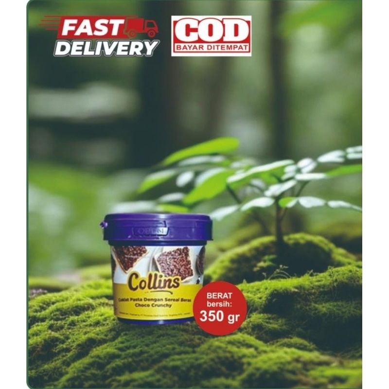 

COLLINS CRUNCHY / COLIN COKLAT GLAZE / CAREZA COKLAT 1 KG