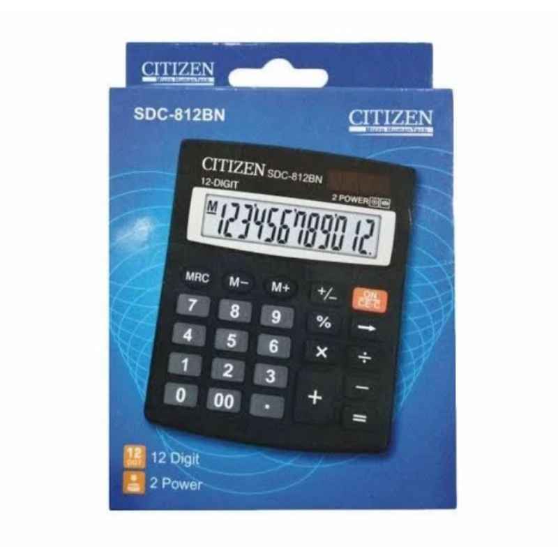 

CITIZEN SDC812BN ~Kalkulator / Calculator SDC-812