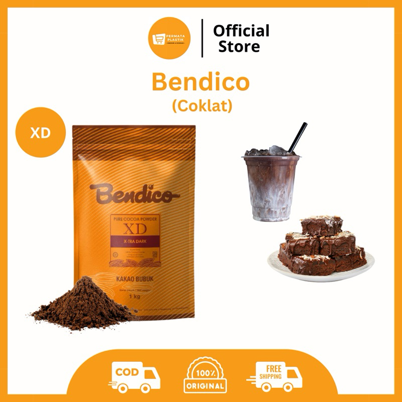

Bendico XD Coklat Bubuk Coklat Cocoa Powder Untuk Minuman Makanan