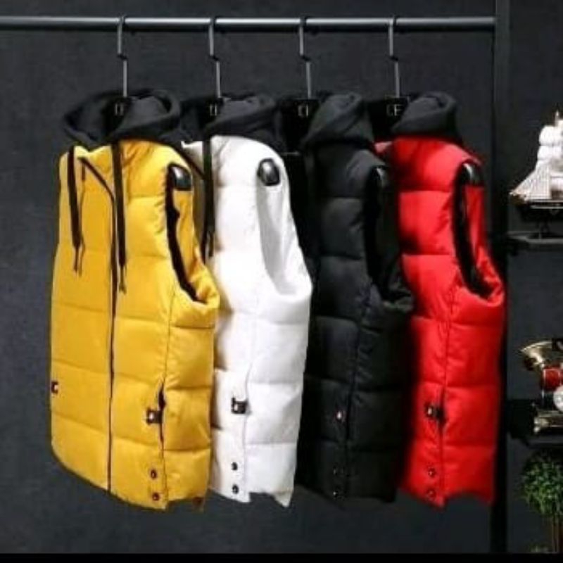 Rompi Vest Pria/ Rompi Gelembung Parasut/ Rompi Keren Pria