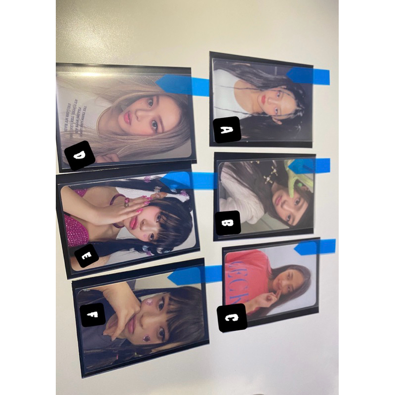 NEW JEANS : PC PHOTOCARD NEW JEANS HANNI/MINJI