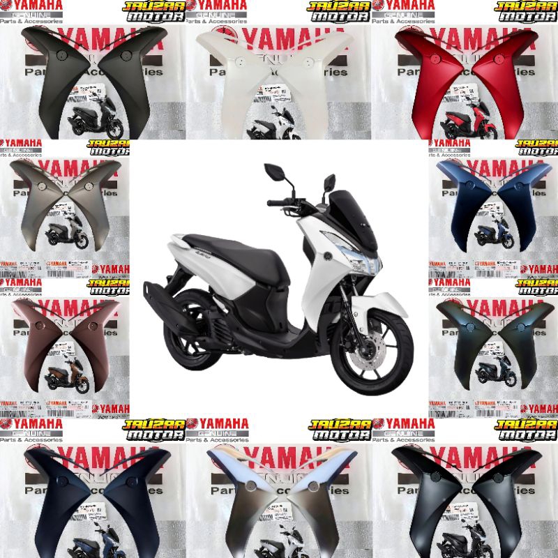 COVER TAMENG SAYAP DEPAN LEXI 125 KANAN KIRI ORIGINAL YAMAHA B3F-F8311-00/F8312-00