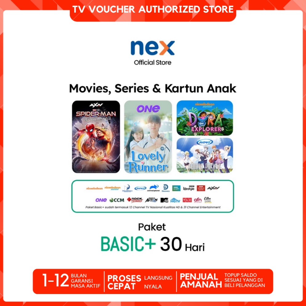 Paling Disukai Promo Basic Paket Basic 11 Matrix Garuda Nex Parabola