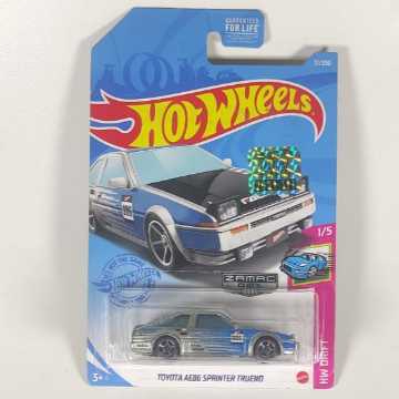 Hot Wheels Toyota AE 86 Sprinter Trueno Zamac VVHTF