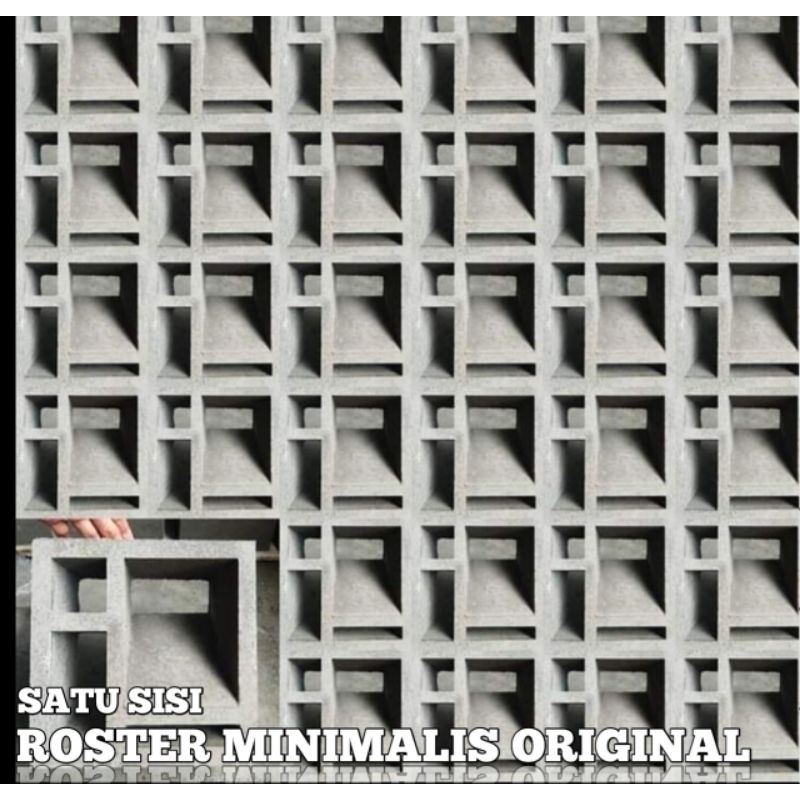 ROSTER BETON MINIMALIS/ROSTER MINIMALIS/ROSTER BETON