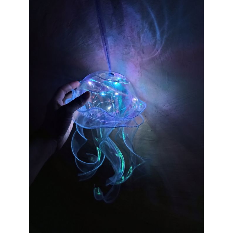 Lampu ubur ubur / Lampu kamar /Hiasan Kamar / Lampu lucu / Hiasan dinding / Lampu dinding / Lampu Ga