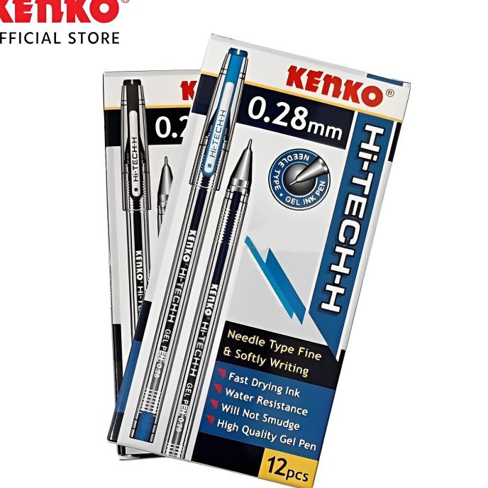 

Terbatas PULPEN HITECH KENKO 28MM PEN HITECH 1PAK12PCS