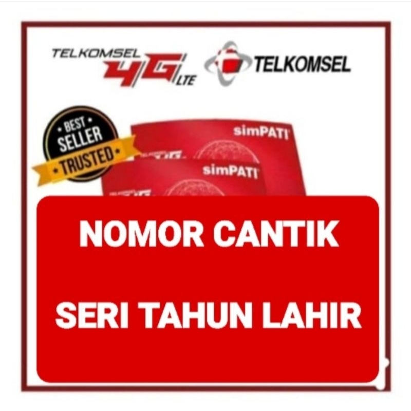 simpati cantik seri tahun lahir awalan 0812,0813,0822,0852