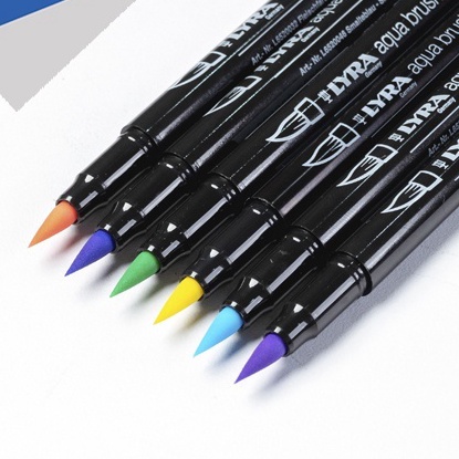 

KP8 Lyra Aqua Brush Duo Dual Brush Pen 5 Warna