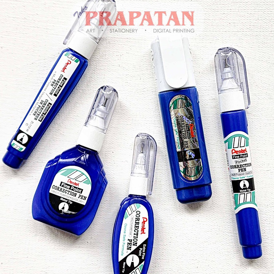 

KP8 Tip Ex Pentel Fine Point Correction Pen