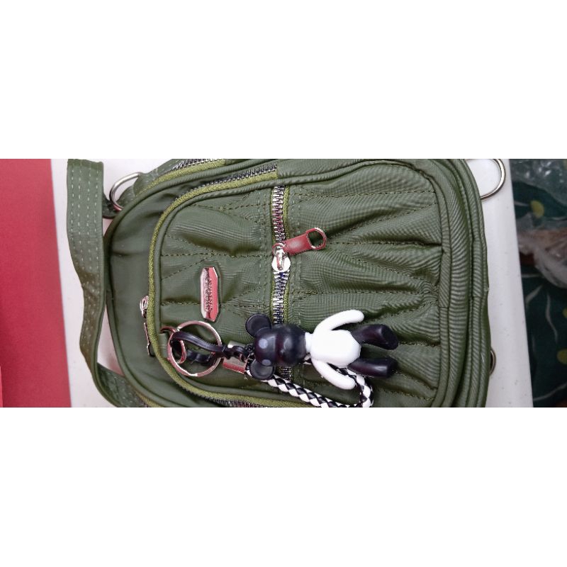 tas jinjing dan slempang chibao mini free gantungan