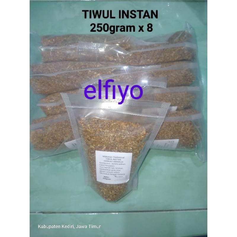 

TIWUL INSTAN 1 PACK isi 8 @250Gram