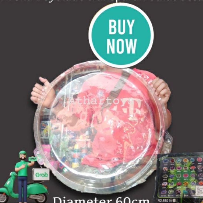 BONUS SPESIAL MENANTI ANDA arena gangsing Beyblade  arena bertarung ukuran besar