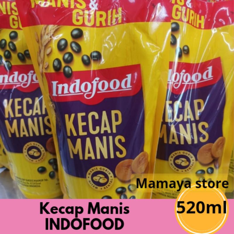 

✨ Mamaya ✨Kecap Manis INDOFOOD 520ML