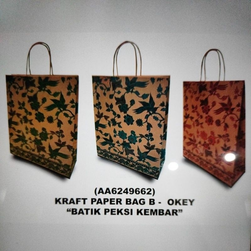 

Paper Bag Batik Kiky OKEY Tas kertas Tali Hampers Hadiah Gift