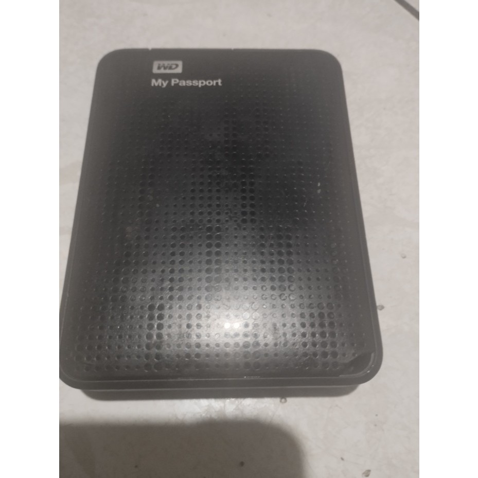 Hardisk Eksternal, WD, 2 TB, USB, 2,5"--rusak