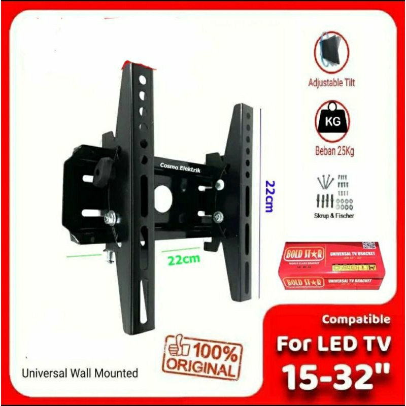 Bold Star SB-BE32 Bracket Braket Breket 15-32"