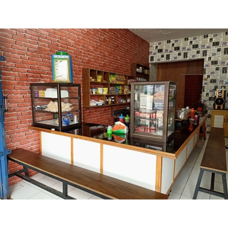 Meja Warkop/Meja Cafe/Meja Bar/Kitchen Set Minimalis