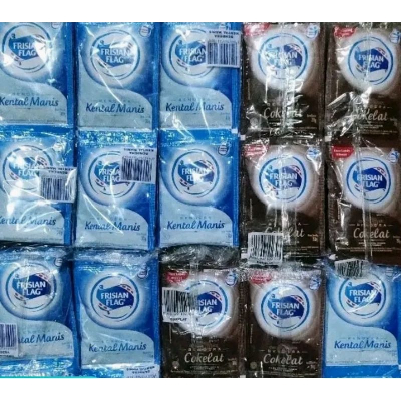

susu bendera 1 renceng x 6 pcs